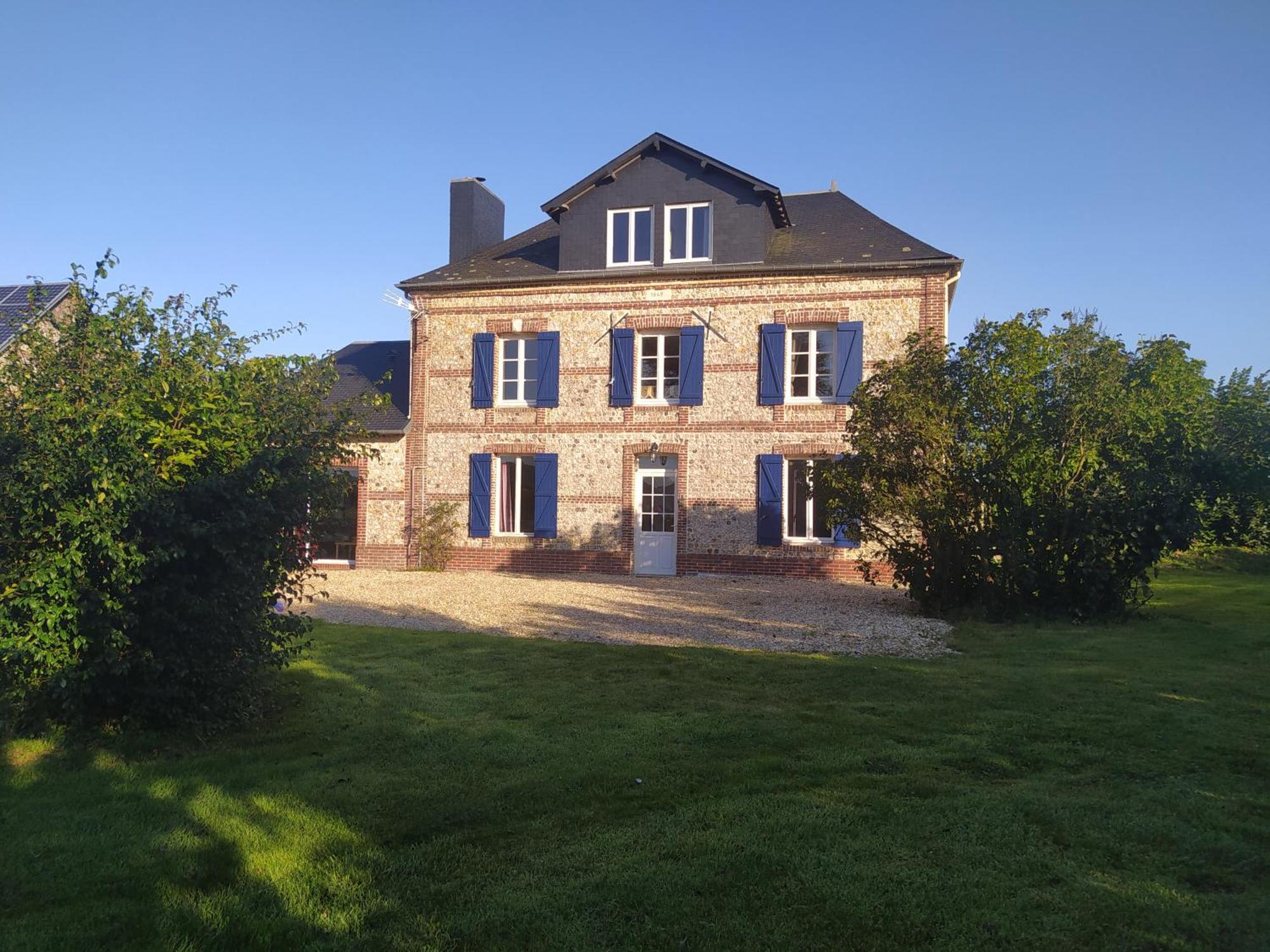 Chambres D'Hotes " Le Clos Des Colimacons " Maniquerville Exterior foto